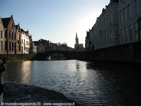 Bruges - Canali nel fiume Dijver