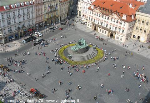 Praga - Visuale dalla Torre dell'Orologio