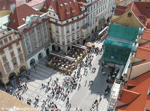 Praga - Visuale dalla Torre dell'Orologio 