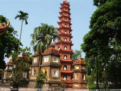 Hanoi,pagoda di Tran Quoc
