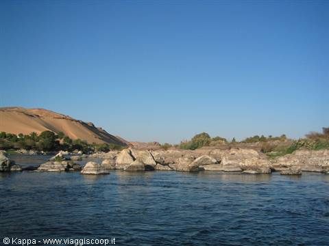 The first cataract on Nile river