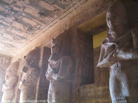 Ramses temple interiors particular