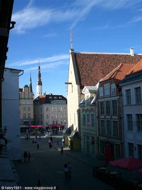 Tallinn - Vista dall'appartamento