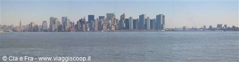 Manhattan da Liberty Island