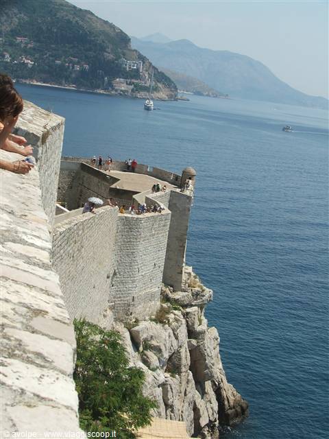 Dubrovnik, le mura.