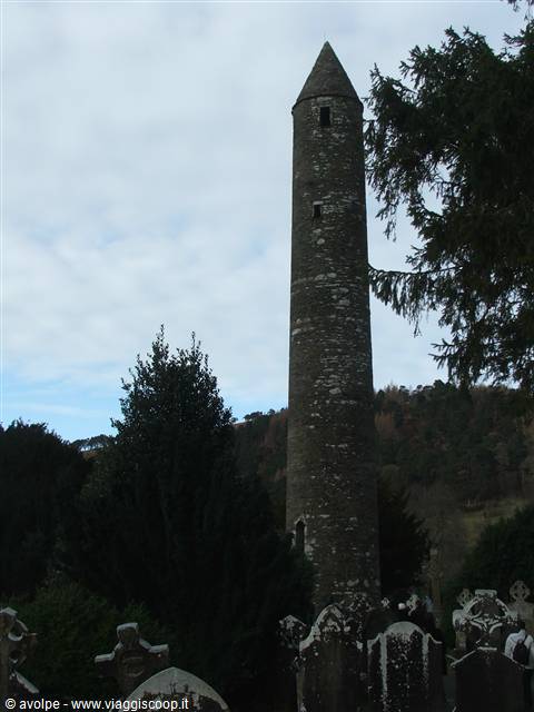 Glendalough,torre di St.Kevin
