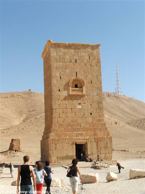 Palmyra, le tombe
