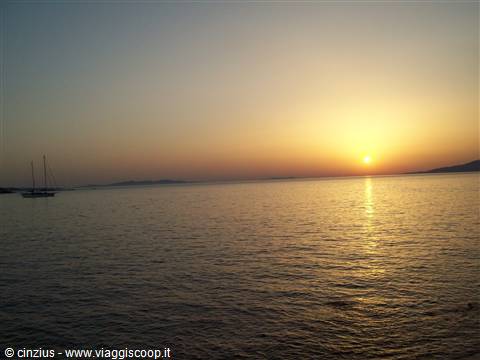 tramonto a Mykonos