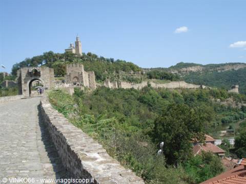 la fortezza Tsarevets a Veliko Tarnovo