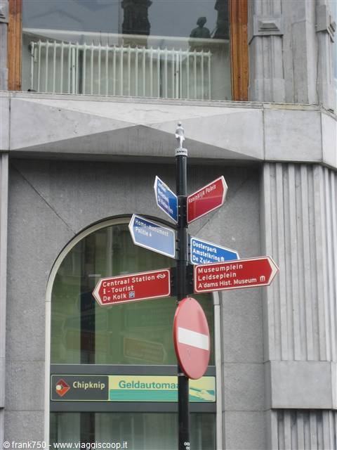street crossing in Amsterdam