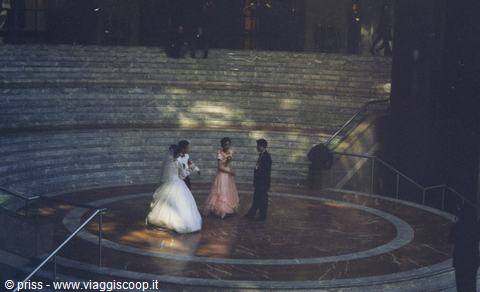 al world trade centre i giapponesi facevano le foto del matrimonio