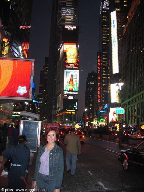 Albergo a Times Square, due passi appena arrivati sono d'obbligo!