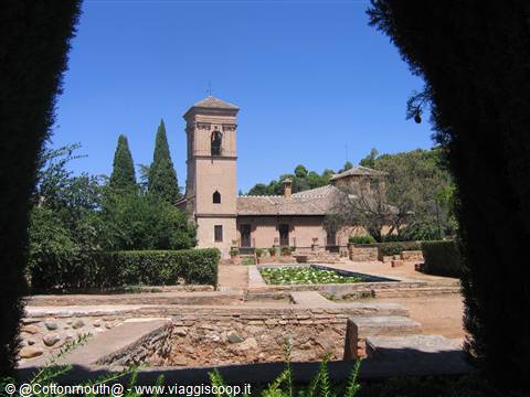 Granada - La Alhambra - Giardini