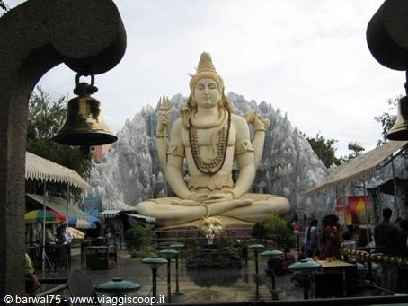 Il tempio di Shiva a Bangalore