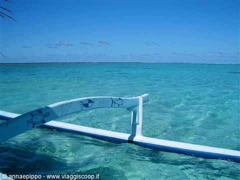 la laguna di Bora Bora
