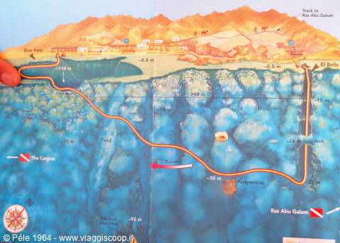 punto di immersione a Dahab - "Blue Hole"