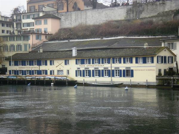 from the river