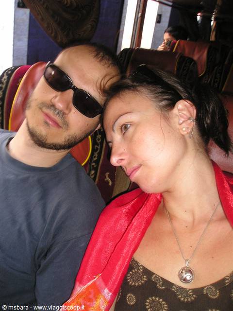 Buses, in India, are tiring...
