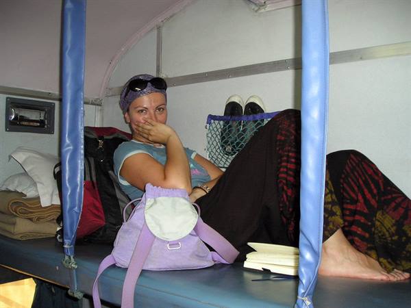 comfort on Indian trains...