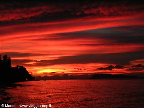 Sunset in Ko Samui
