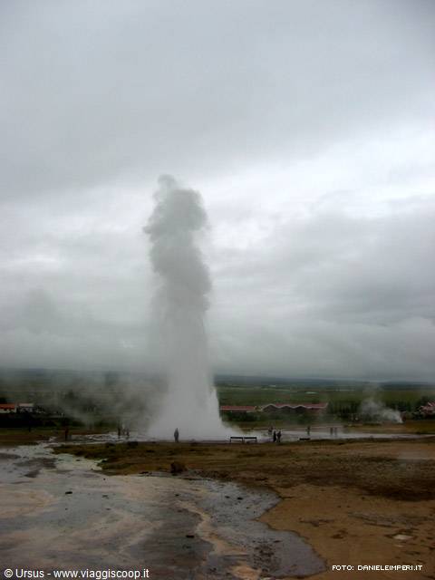 Strokkur Geyser in action