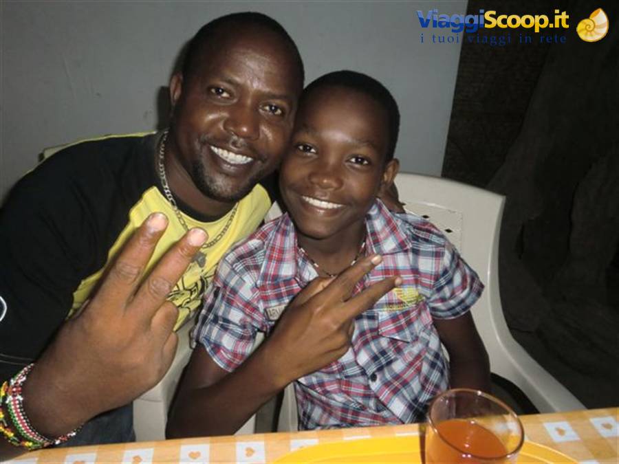 THOMAS AND HIS LITTLE GRANDSON ANTHONY