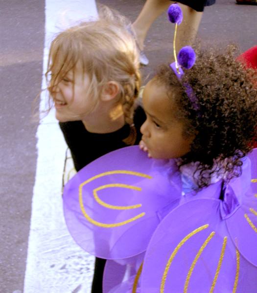 Halloween for children in the Village