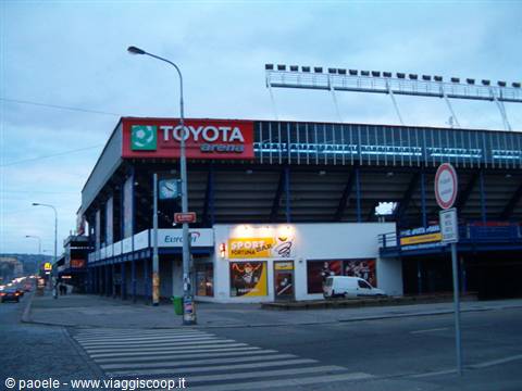 The Toyota Arena of Sparta Praha
