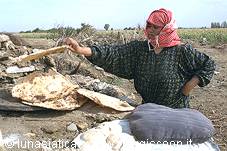the oven for traditional bread