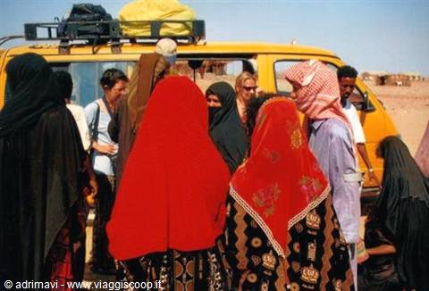arrival at the rashaida village