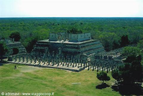 panorama of Chichen Itza