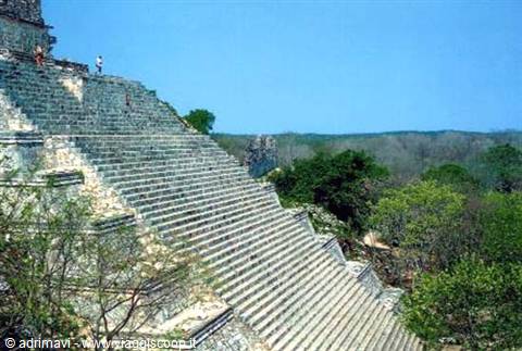 glimpse of Uxmal