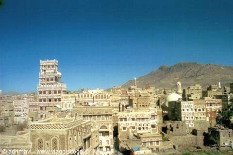 panoramic view of Old Sana'a