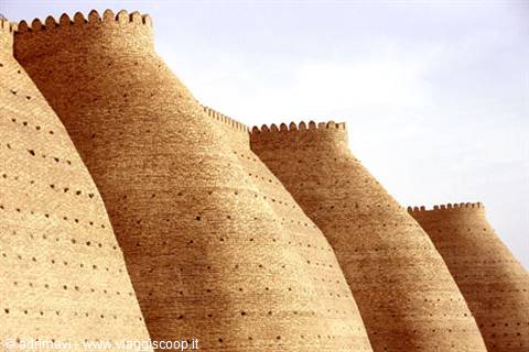 Bukhara - the fortress walls
