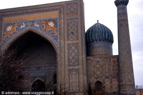 Samarkand - madrasa of Sher Dor
