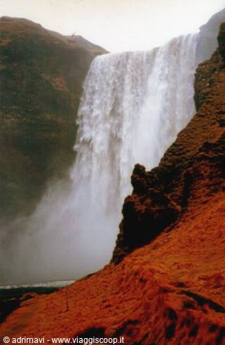 Skogafoss waterfall