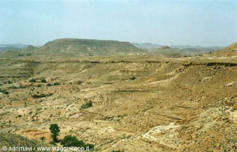 landscape near Matmata