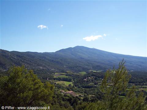 The 'giant' seen from the col de la Madeleine
