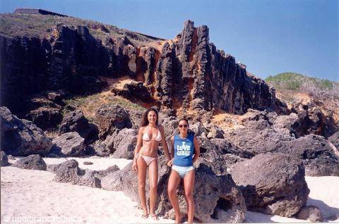 A glimpse of the beach of Watamu