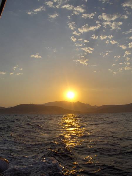 From Captain Yannis's boat