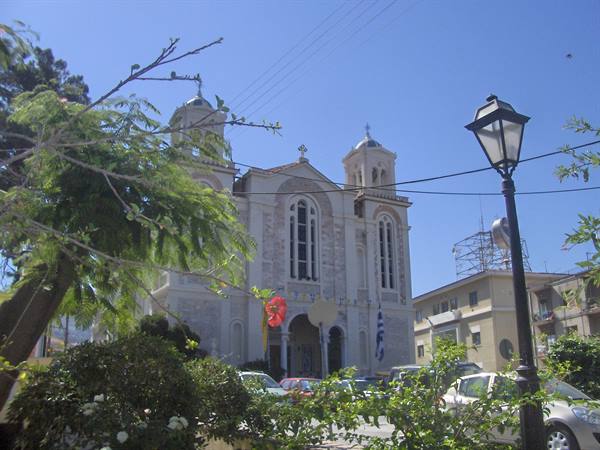 Samos town