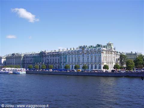 THE HERMITAGE FROM THE RIVER BRIDGE