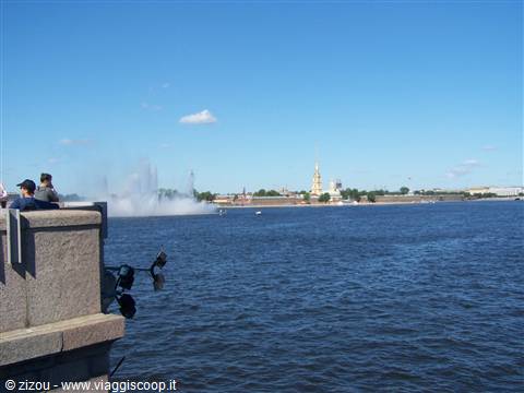PETER AND PAUL FORTRESS ACROSS THE RIVER