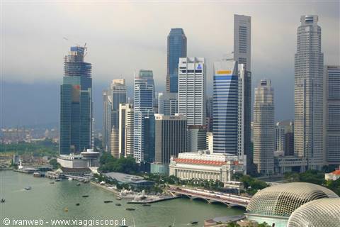 Skyline from Pan Pacific hotel