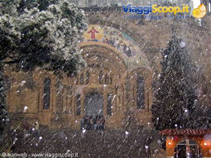 Snow at Tibidabo
