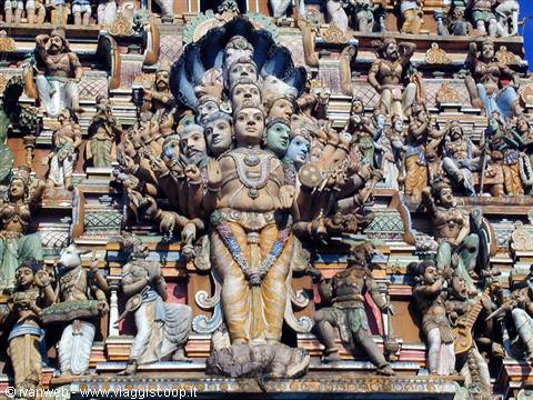 Hindu temple in Colombo
