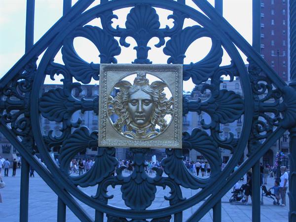 looking at Piazza Castello