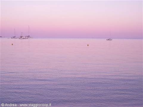 sunset at Port Anoni