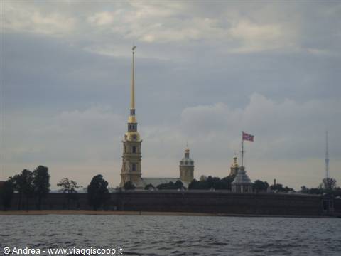 The citadel from the Neva river