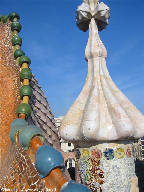 roof of casa batllo